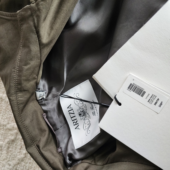 *NEW* Aritzia Khaki Double-Breasted Trench‎ Coat - Picture 11 of 15